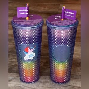 Starbucks Sofie Birkin Rainbow Tumbler